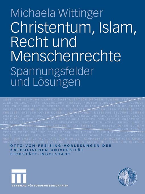 Title details for Christentum, Islam, Recht und Menschenrechte by Michaela Wittinger - Available